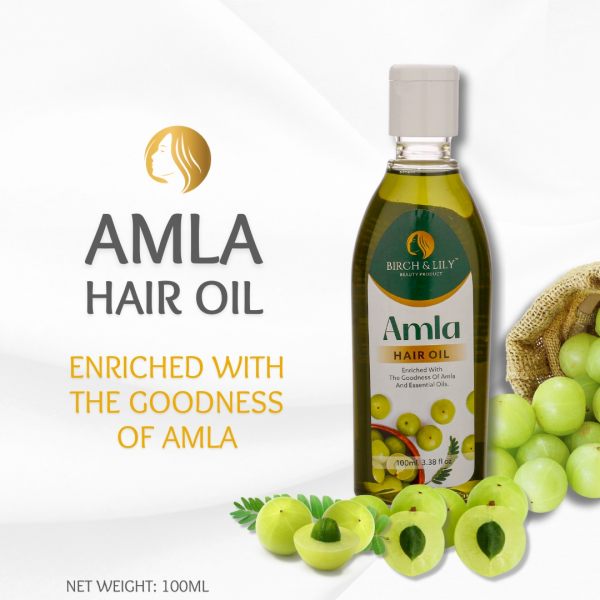 Birch And Lily Amla Hair Oil 100ml Hair Care