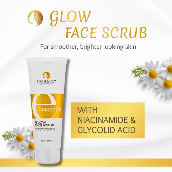 Birch And Lily Essential Glow Face Scrub 100gm Facewash And Scrub