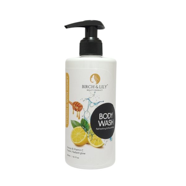 Birch And Lily Vitamin C With Honey Body Wash 300ml 