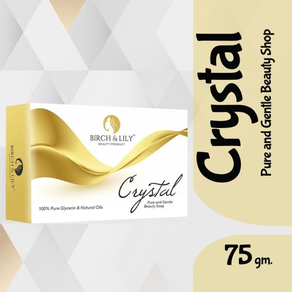 Birch And Lily Crystal Soap  75g  Pack of 2  BATH ESSENTIALS