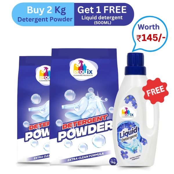 Requix Detergent Powder Pack Of 2 Combo