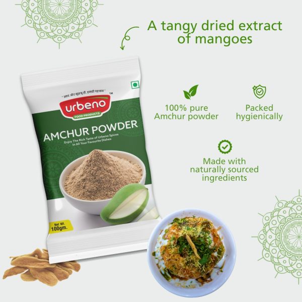 Urbeno Amchur Powder 100g  Masala