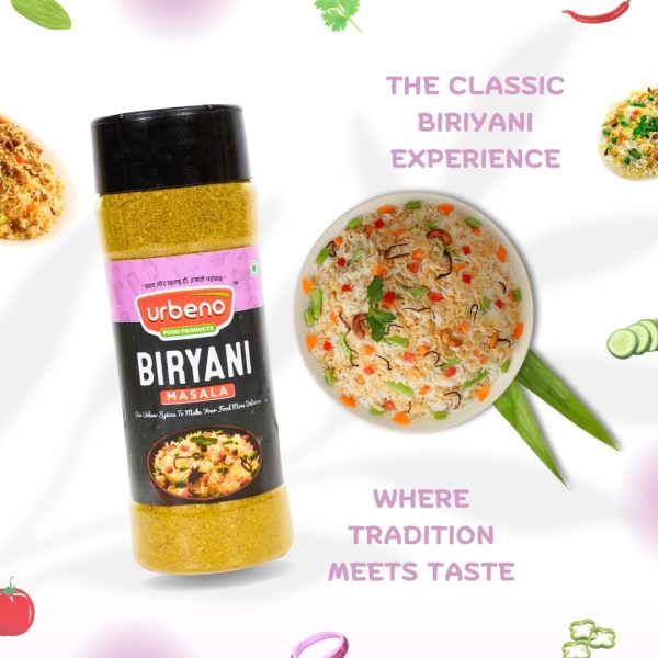 Urbeno Biriyani Masala 60g  Ready To Mix 