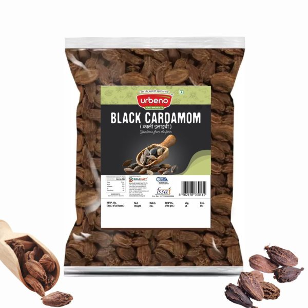 Urbeno Black Cardamom 50g Spices Whole