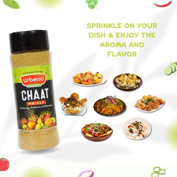 Urbeno Chaat Masala 60g  Ready To Mix 