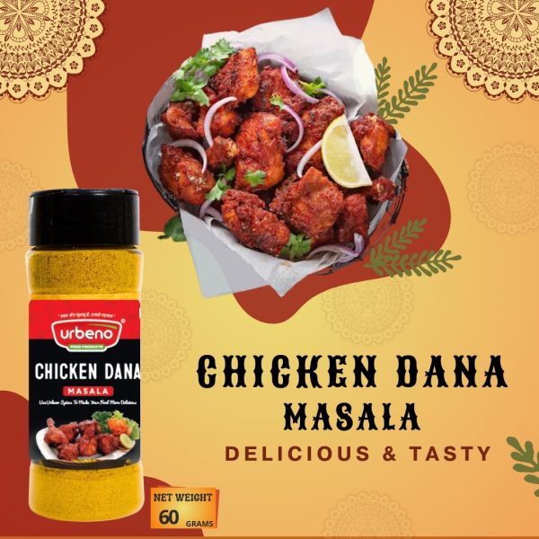 Urbeno Chicken Dana Masala  60g  Ready To Mix 