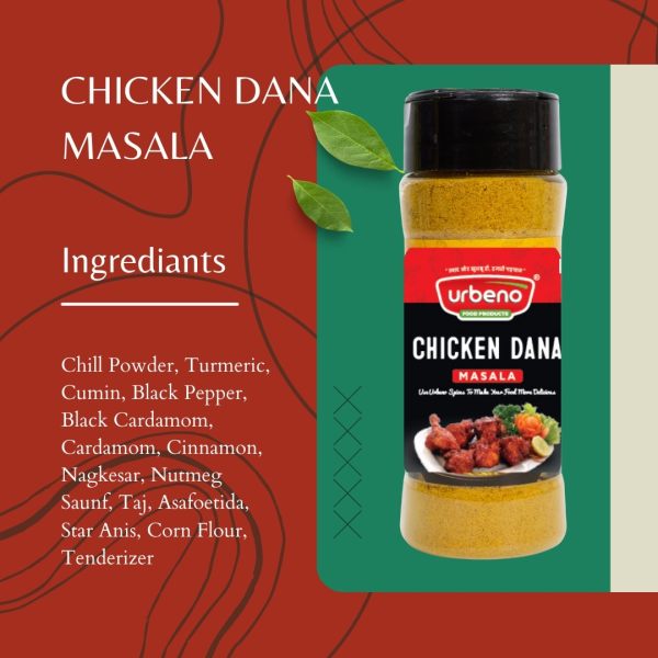 Urbeno Chicken Dana Masala  60g  Ready To Mix 