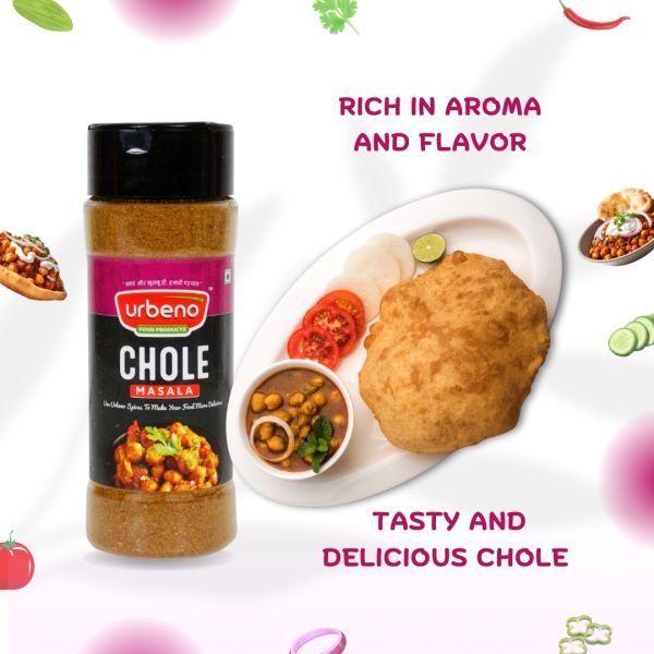 Urbeno Chole Masala  60g Ready To Mix 