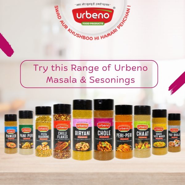 Urbeno Chole Masala  60g Ready To Mix 