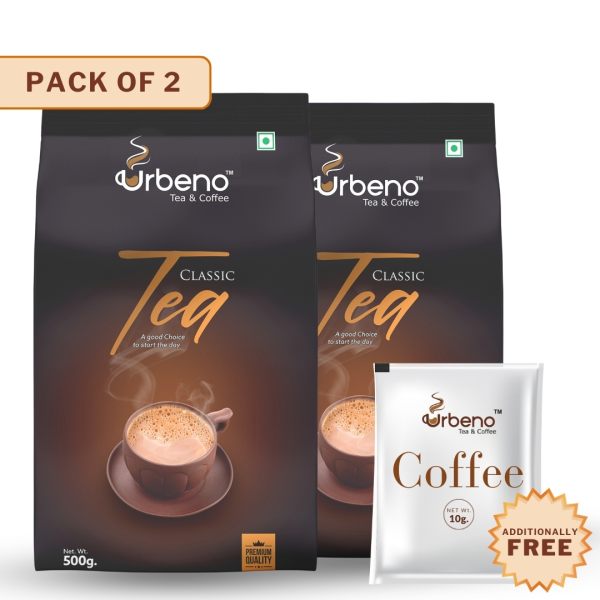 Urbeno Classic Tea 500g Pack Of 2  Tea & Coffee