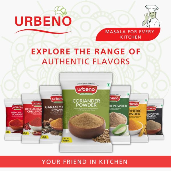 Urbeno Coriander Powder 200g Pack of 2 Masala