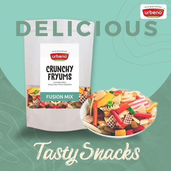 Urbeno Crunchy Fryums Fusion Mix 200g SNACKS AND FRYUMS