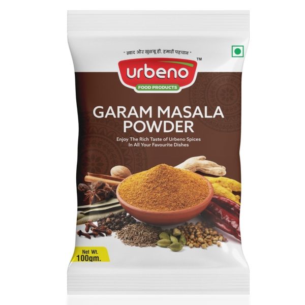 Urbeno Garam Masala Powder  100g Pack of 2 Spices