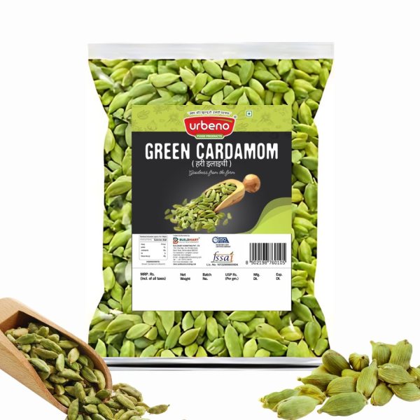 Urbeno Green Cardamom 50g Spices Whole