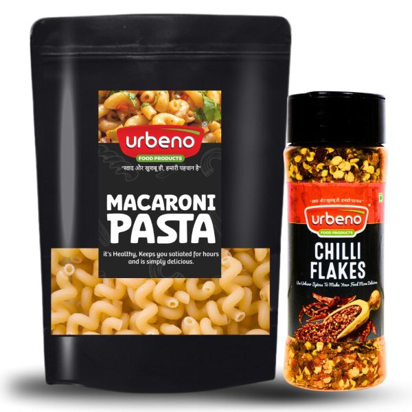 Urbeno Macroni Pasta and Chilli Flakes Combo Grocery