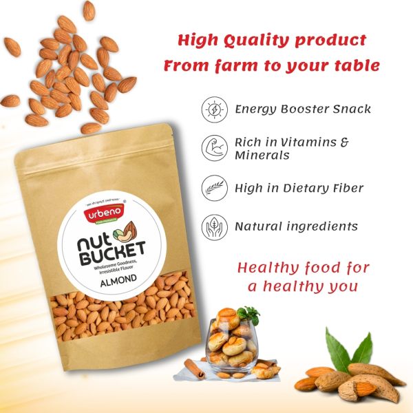 Urbeno Nut Bucket Almond 200g Dry Fruits