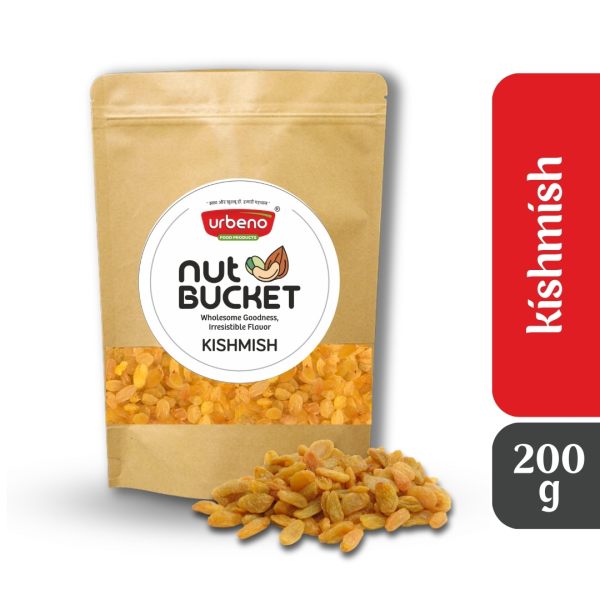 Urbeno Nut Bucket Kishmish 200g Dry Fruits