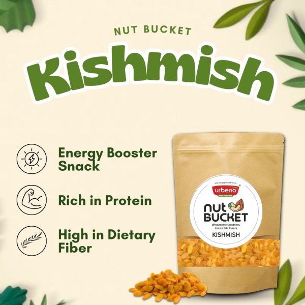 Urbeno Nut Bucket Kishmish 200g DRY FRUITS