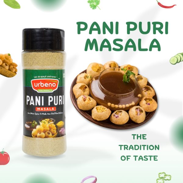 Urbeno Pani Puri Masala  60g Ready To Mix 