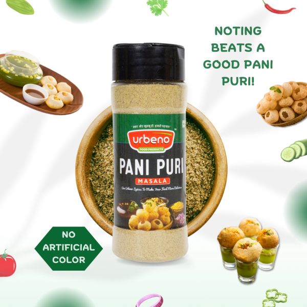 Urbeno Pani Puri Masala  60g Ready To Mix 