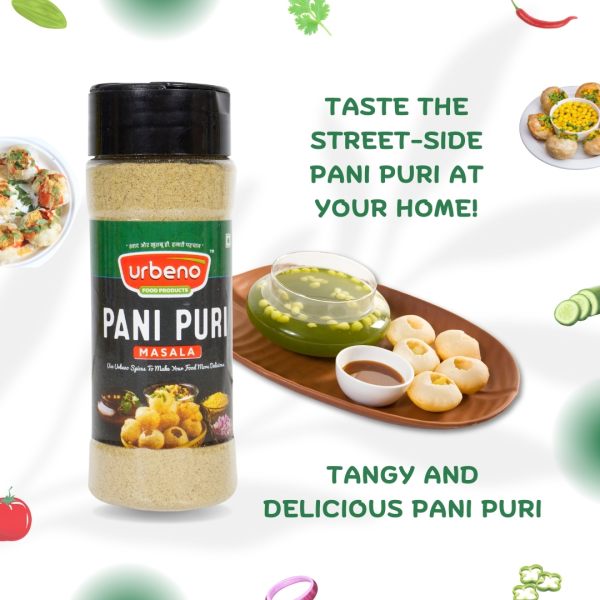 Urbeno Pani Puri Masala  60g Ready To Mix 