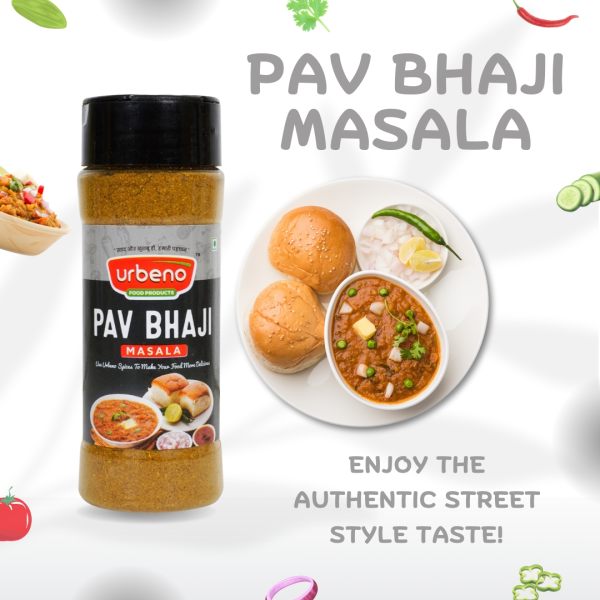 Urbeno Pav Bhaji Masala  60g  Ready To Mix 