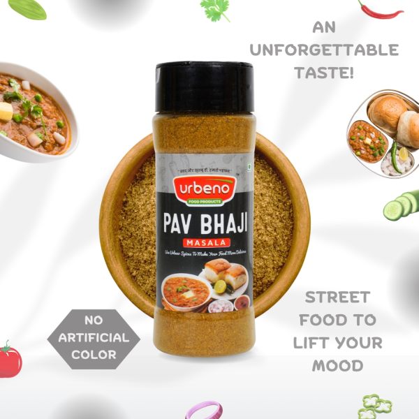 Urbeno Pav Bhaji Masala  60g  Ready To Mix 