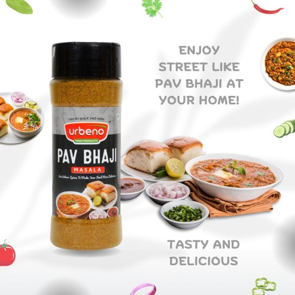 Urbeno Pav Bhaji Masala  60g  Ready To Mix 