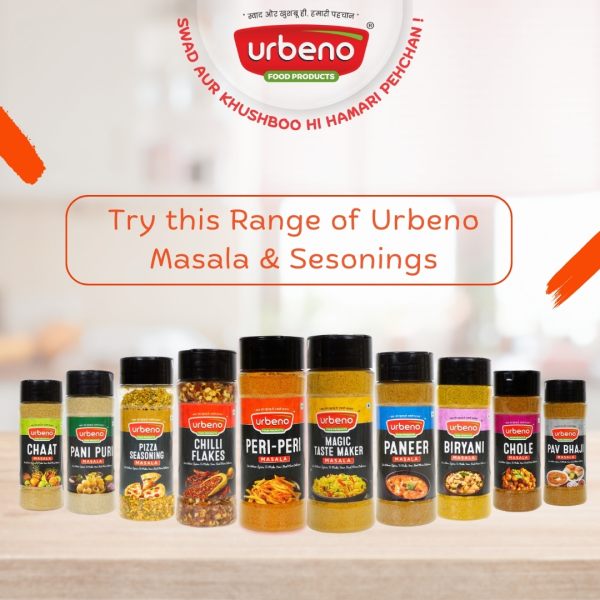 Urbeno Peri Peri Masala  60g  Ready To Mix 