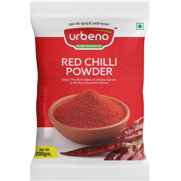 Urbeno Red Chilli Powder 200gm MASALA