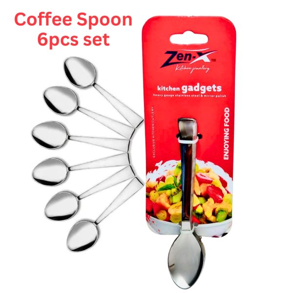 Zenx Coffee Spoon 6pcs Card Kitchen Tools