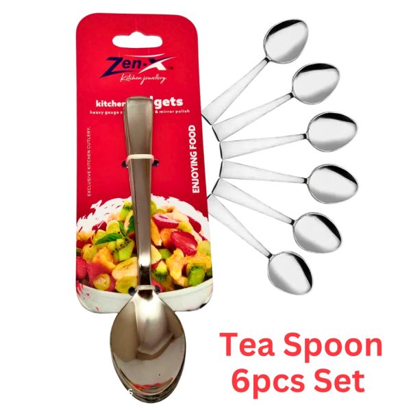 Zenx Tea Spoon 6pcs Card Kitchen Tools